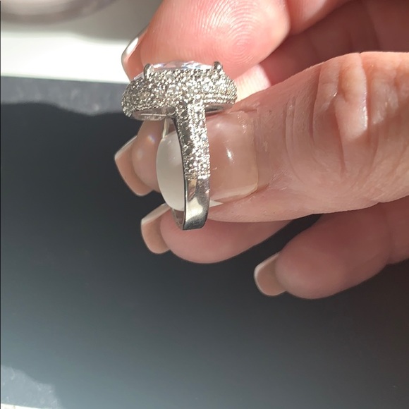 SS 925 Cocktail Ring Exquisite! - Picture 5 of 5